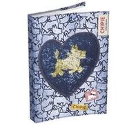CHIPIE LITTLE Agenda Scolaire Aout 2023 - Juillet 2024 Journalier Format 12x17cm Couverture Velours