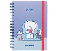 Agenda Scolaire 2020/2021 A5 Semainier Line Friends