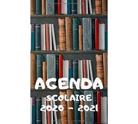 Agenda Scolaire 2020 2021 / Bibliothèque / 1 Jour Scolaire Par Page: Inclus : Répertoire, Suivi Des Notes, 2 Emplois De Temps, Vacances Scolaires Par Zone
