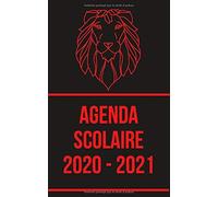 Agenda Scolaire 2020 2021 - Lion: Inclus : Répertoire, Suivi Des Notes, 2 Emplois De Temps, Vacances Scolaires