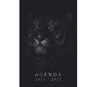 Agenda scolaire 2021 2022: Agenda scolaire animaux | Pour Étudiants Collège - Lycée - Ado | Organiseur Planificateur Journalier et Semainier Août 2021 à Juillet 2022 | Tigre Lion Panthère chat Loup