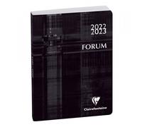 Agenda Scolaire 2023/2024 Forum Metric Exacompta 12 X 17 Cm Noir