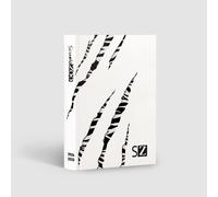 Agenda Scolaire 2024-2025 Avec Mèmes Et Autocollants,Disponible Avec 6 Couvertures Et 2 Tailles (Blanc/Zèbre,13 X 17 Cm).[Y865]