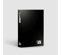 Agenda Scolaire 2024-2025 Avec Mèmes Et Autocollants,Disponible Avec 6 Couvertures Et 2 Tailles (Total Noir,13 X 17 Cm).[Y905]