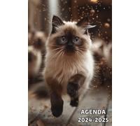 Agenda Scolaire 2024 2025 chien: Planificateur Académique journalier au format A5 pour Étudiant de Primaire, Collège, et Lycée