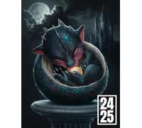 Agenda Scolaire 2024 2025 Dragon: Couverture Couverture Bébé Dragon, Organiseur Scolaire 11 Mois de (Septembre 2024/Juillet 2025) pour Étudiants ... - Planificateur Journalier 1 Jour Par Page