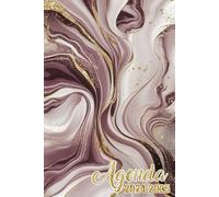 Agenda Scolaire 2024 2025 Marbre: Couverture Marbre Pastel Rose , Organiseur Scolaire 11 Mois de (Septembre 2024/Juillet 2025) pour Étudiants Collège, Lycée - Planificateur Journalier 1 Jour Par Page
