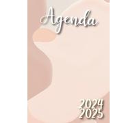 Agenda Scolaire 2024 2025 Marbre: Couverture Violet Pastel, Organiseur Scolaire 11 Mois de (Septembre 2024/Juillet 2025) pour Étudiants Collège, Lycée fille - Planificateur Journalier 1 Jour Par Page