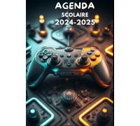 Agenda Scolaire 2024-2025: Primaire - Collège - Lycée pour Garçon, Etudiant, ado et Fille - Format A5 De Septembre à Août | Organisateur par semaine ... pouces - cadeau parfaits pour gamer et élèves