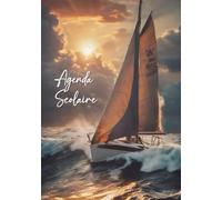 Agenda scolaire 2025 2026 bateau: Organisateur et Planificateur Journalier | 2 Jours par page
