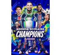 Agenda scolaire 2025 2026: CHAMPIONS | L’Outil Idéal pour Réussir l’Année et rester organisé - Planificateur Scolaire pour Garçons et Filles - De Septembre à Juillet - Thème Football.