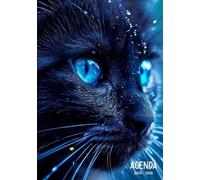 AGENDA SCOLAIRE 2025 2026: Chat | Organisateur et Planificateur Journalier -1 Jour Par Page Pour Étudiants Collège, Lycée