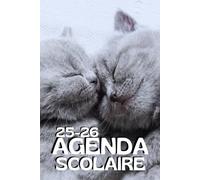 AGENDA SCOLAIRE 2025-2026 CHAT: SUPER PRATIQUE, Primaire - Collège - Lycée pour Garçon et Fille FORMAT A5 De 01 Septembre au 31 Juillet | Emploi du ... Organisateur Scolaire | TO DO LIST et Plus...