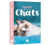 Agenda scolaire 2025-2026 Chats - Collectif - Editions 365 - broché - Agenda