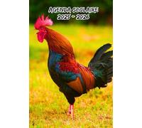 Agenda Scolaire 2025 2026 Couverture Coq: Planificateur hebdomadaire De Septembre à Juillet, adapté aux besoins des étudiants à tous les niveaux académiques (primaire, collège, lycée, université)