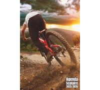 Agenda scolaire 2025 2026 Cyclisme: Organisateur Scolaire , Une semaine sur 2 pages , Primaire, Collège, Lycée pour Fille et Garçon , Enfant , Adulte