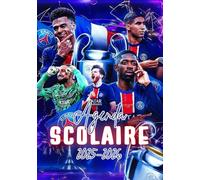 Agenda Scolaire 2025 2026: De Septembre à Août - Rouge et Bleu : Ta passion, ton organisation - Organisateur Scolaire pour Garçons et Filles - Primaire, Collège, Lycée - Thème Football