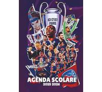 Agenda Scolaire 2025-2026 : De Septembre à Août - Ta passion, ton organisation - Organisateur Scolaire pour Garçons et Filles - Primaire, Collège, Lycée - Thème Football