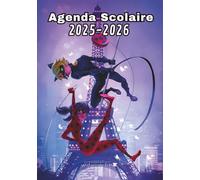 Agenda Scolaire 2025-2026: Découvrez la Nouvelle Année et Allez Plus Loin | Format A5 | Primaire - Collège - Lycée | Pour Filles et Garçons |