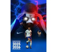Agenda Scolaire 2025 2026: e Septembre à Août - Rouge et Bleu : Ta passion, ton organisation - Organisateur Scolaire pour Garçons et Filles - Primaire, Collège, Lycée - Thème Football