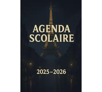 Agenda Scolaire 2025-2026 - Édition Paris Nocturne