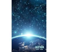 Agenda Scolaire 2025-2026 espace: Organiseur Semainier (Septembre 2025/ Juillet 2026) Pour Étudiants Primaire, Collège, Lycée