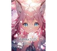 agenda scolaire: 2025-2026: Fille Kawaii Manga | Journalier (une page par jour) | | Format A5 | Sept 2025 - juil 2026 | Collège, lycée & étudiant | Ado fille | Anime & Kpop | Cute & Mignon