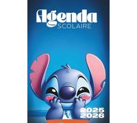Agenda Scolaire 2025 2026 Fille: Planificateur A5 - 1 jours par page - Pour élèves du Primaire au Lycée - Animaux kawaii
