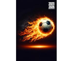 Agenda Scolaire 2025-2026 foot: Boostez votre productivité, optimisez vos études et brillez dans toutes vos matières grâce à notre Planificateur ... Par Page) simple et pratique │ Fille, Garçon