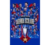 Agenda Scolaire 2025 2026 Foot: Organisateur scolaire pour garçons & filles | Semaines en facing-pages & vue mensuelle alignée | Sommaire rapide & suivi d’objectifs