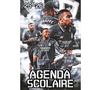 AGENDA SCOLAIRE 2025-2026 FOOT: SPECIAL KYKS - Primaire ,Collège ,Lycée pour Fille & Garçon | Format A5 (15x21 cm) | Du 1er Septembre 2025 au 31 Juillet 2026