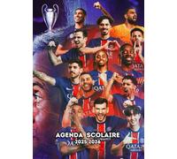 Agenda scolaire 2025 2026: Football | Ta passion, Ton organisation | Planificateur Scolaire pour Garçons et Filles | Primaire, Collège, Lycée | A5 | De Septembre 2025 à Juillet 2026.