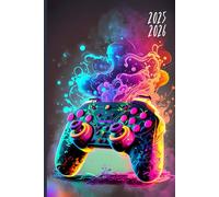 Agenda Scolaire 2025 2026 gamer: Boostez votre productivité, optimisez vos études et brillez dans toutes vos matières grâce à notre Planificateur Journalier 1 Jour Par Page au format A5