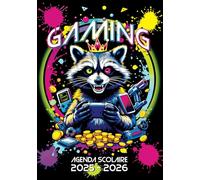 Agenda scolaire 2025-2026 Gamer | Journalier 1 jour par page | Garçon | Gaming console jeux vidéo | Petit format 12x17: Collège, lycée, CM1, CM2, étudiants | 1 page par jour | Original