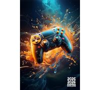 Agenda Scolaire 2025 2026: Gérez votre temps avec efficacité et atteignez vos objectifs académiques en toute simplicité grâce à notre Planificateur Quotidien 1 Jour Par Page Thème gamer, format A5