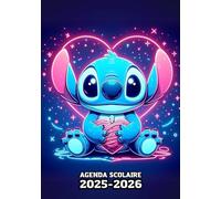 Agenda Scolaire 2025 2026 : Joli Planificateur Journalier Enfant | Pour Garçons et Filles de Primaire, Collège, et Lycée | Format A5 | Thème dessin enfant | Organisation Quotidienne