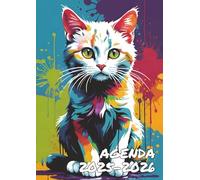 Agenda scolaire 2025-2026 journalier: Organiseur 1 Jour par page - Format 12x17cm - Design Gamer & Street Art - Collège, lycée, étudiant - Urban Kitty