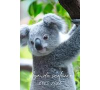 AGENDA SCOLAIRE 2025-2026 KOALA: Organisateur journalier filles et garçons pour la rentrée scolaire |2 jours par page | Format a5 avec citations motivantes
