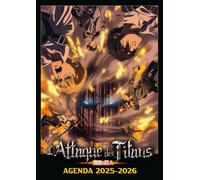 Agenda Scolaire 2025-2026 L'attaque Des Titans: Saison Finale (2025-2026)
