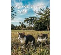 Agenda Scolaire 2025 - 2026: Les petits chats