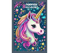 Agenda Scolaire 2025 2026 licorne: Boostez votre productivité, optimisez vos études et brillez dans toutes vos matières grâce à notre Planificateur Journalier au format A5