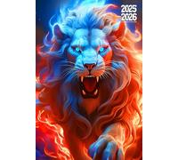 Agenda Scolaire 2025-2026 lion: Soyez le maître incontesté de votre temps, atteignez vos objectifs académiques avec aisance grâce à notre ... Par Page simple et pratique couverture souple