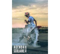 Agenda Scolaire 2025 2026: Moto Cross - Pour Étudiants, Primaire, Collège et Lycée | De Septembre 2025 à Août 2026