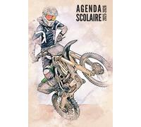 Agenda Scolaire 2025 2026: Motocross - Pour Étudiants, Primaire, Collège et Lycée | De Septembre 2025 à Août 2026