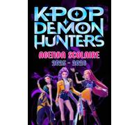 Agenda Scolaire 2025 - 2026: Organiseur et Planificateur hebdomadaire | Emploi du temps | Calendrier | Garcon | Primaire collège lycée étudiant, Septembre au Juillet. Fun K-Pop's