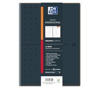 Oxford International Agenda semainier - 21 x 29,7 cm - Noir - Septembre 2025 à Décembre 2026