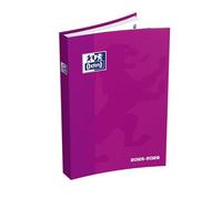 Agenda Scolaire 2025-2026 Oxford School 15x21cm 1 jour par page 352 pages Rose