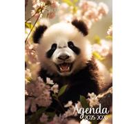 Agenda Scolaire 2025-2026: Panda | Journalier (une page par jour) | 12x17 cm | Format standard | Sept 2025 - juil 2026 | Primaire & collège | Fille & ... Animal & animaux | Mignon & kawaii | Français