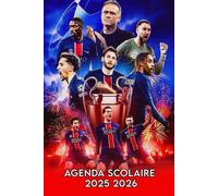 Agenda Scolaire 2025 2026: Planificateur Et Organisateur Scolaire Journalier Enfant Pour Garçons Et Filles De Primaire, Collège, Et Lycée Format A5 Thème Sport Organisation Quotidienne