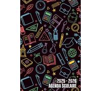 Agenda Scolaire 2025-2026: Planificateur Hebdomadaire de Septembre 2025 à Août 2026 || Organisateur Semainier pour Étudiants de Primaire, Collège et ... Garçon et Fille || Petit Format A5 - Français